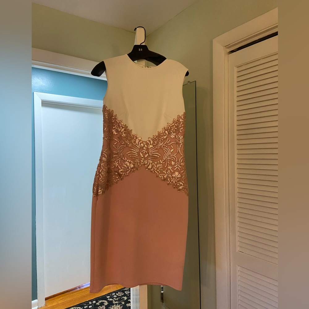 Knee length formal dress